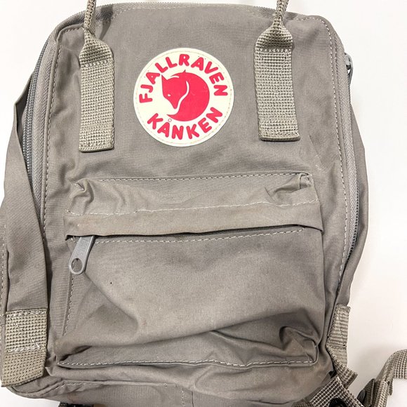 Fjallraven Mini Kanken Backpack Fog - Picture 3 of 11